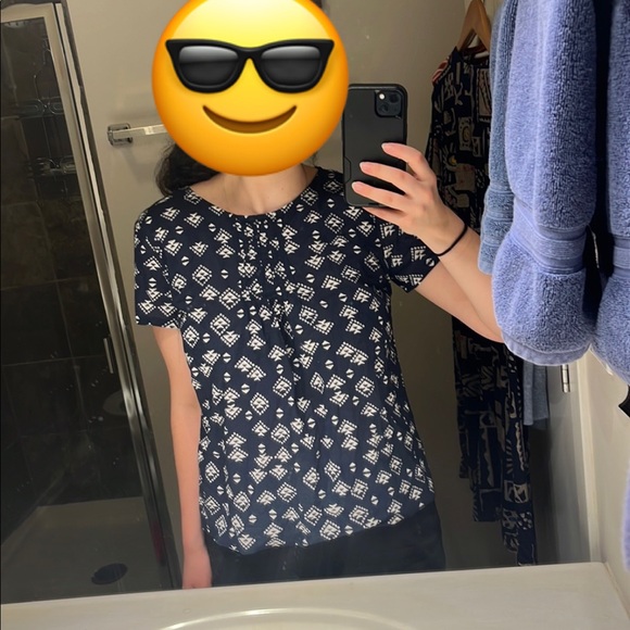 Geometric blouse - Picture 6 of 6